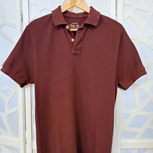 J. Crew Vintage Polo, Heavyweight, Brown, Med